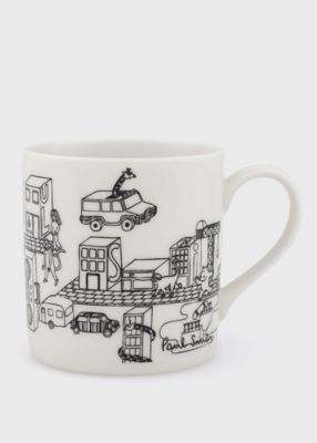 Paul Smith (Men)/ポール・スミス オリジナルプリント マグカップ(25098060) 910クロ 【三越伊勢丹/公式】