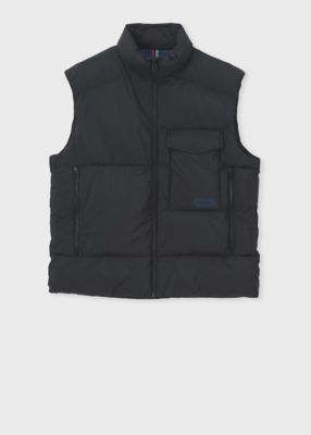 Paul Smith (Men)/ポール・スミス アーバンアウトドア パッファーベスト(252110655Z) 990クロ コート・ジャケット【三越伊勢丹/公式】