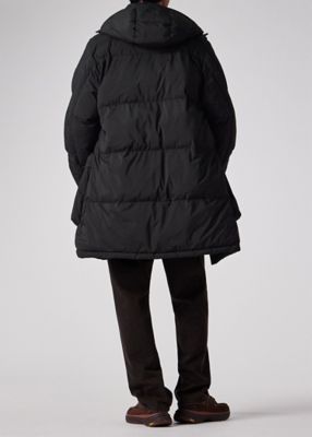 【希少】ポールスミス　ブラックファージャケット メンズ アーバンアウトドア パッファーコート（252110657Z） | Paul