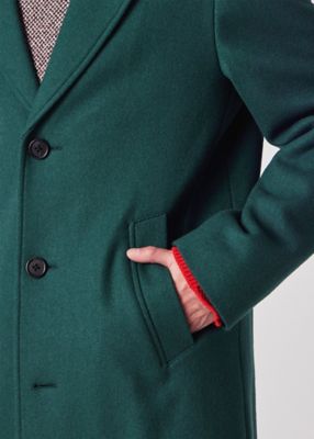 ブラッシュドメルトンツイル チェスターコート（252114986U