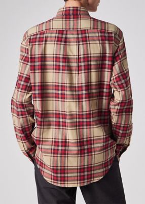 フランネルタータンチェック カジュアルシャツ（252306450Y