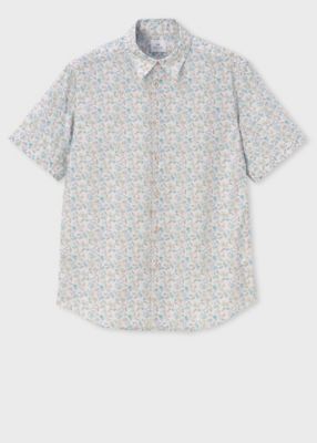 Paul Smith (Men)/ポール・スミス ”Globeflower” 半袖シャツ(252312619PN)