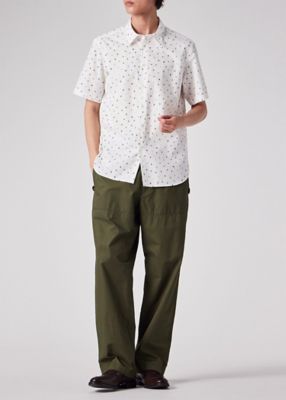 PS Paul Smith（ピーエスポールスミス）半袖シャツ　Lサイズ　送料無料 PS Stamp” 半袖シャツ（252313619PN） | Paul