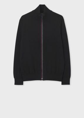 サイクルストライプ ジップアップニット（252400486Z