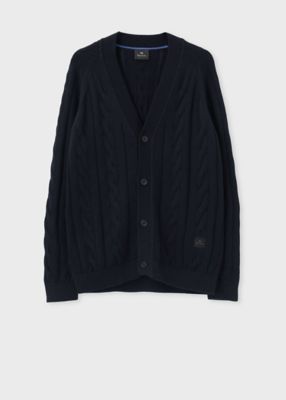 コットンケーブル Vネックカーディガン（252401463Z