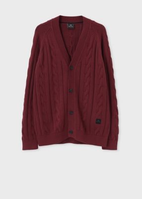 コットンケーブル Vネックカーディガン（252401463Z