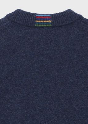 スポーツストライプ Vネックカーディガン（252409488Z