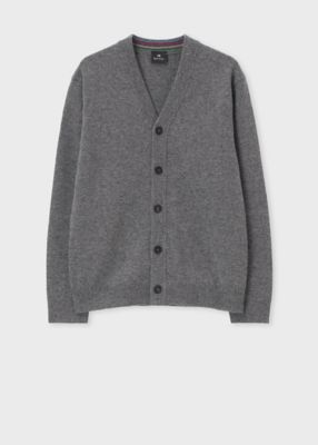 スポーツストライプ Vネックカーディガン（252409488Z