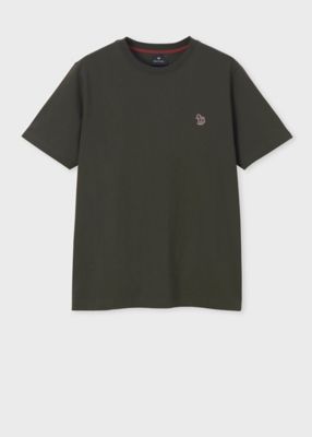 【Paul Smith】シーズンゼブラ ワンポイント 半袖 Tシャツ ロゴ Sports Stripe Zebra” ワンポイント 半袖T