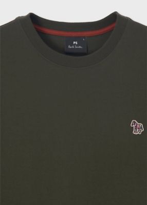 【Paul Smith】シーズンゼブラ ワンポイント 半袖 Tシャツ ロゴ Sports Stripe Zebra