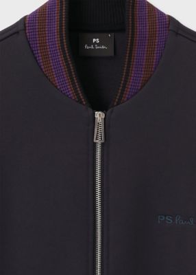 ストライプリブ トラックジャケット（252512639Z） | Paul