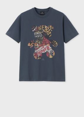 ”Ｃｏｌｌａｇｅｄ　Ｂｅａｒ”　Ｔシャツ（２５２５５１０１１Ｒ）