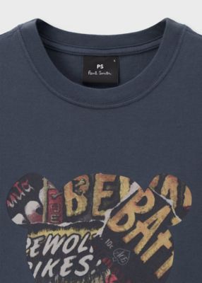 ”Ｃｏｌｌａｇｅｄ　Ｂｅａｒ”　Ｔシャツ（２５２５５１０１１Ｒ）