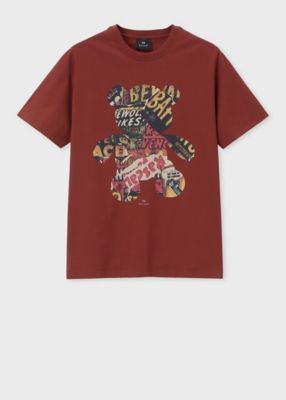 ”Ｃｏｌｌａｇｅｄ　Ｂｅａｒ”　Ｔシャツ（２５２５５１０１１Ｒ）