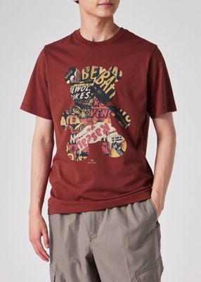 ”Ｃｏｌｌａｇｅｄ　Ｂｅａｒ”　Ｔシャツ（２５２５５１０１１Ｒ）