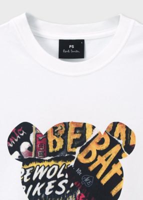 ”Ｃｏｌｌａｇｅｄ　Ｂｅａｒ”　Ｔシャツ（２５２５５１０１１Ｒ）