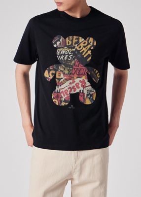 ”Ｃｏｌｌａｇｅｄ　Ｂｅａｒ”　Ｔシャツ（２５２５５１０１１Ｒ）