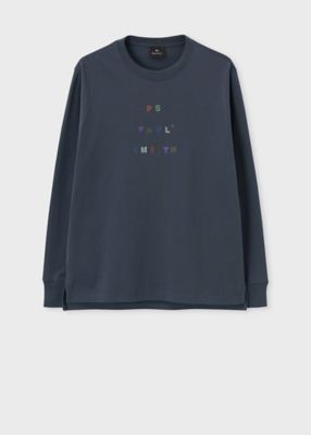 Paul Smith (Men)/ポール・スミス "PS Stamp" ロングスリーブTシャツ(252553828R) 227ライトグレー トップス【三越伊勢丹/公式】