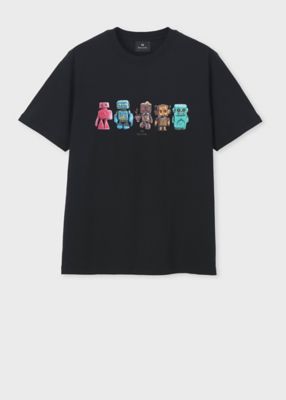美品　ポールスミス10A 半袖　オシャレ ウィメンズ ポルカドット 半袖シャツ（ライトブルー） ｜ポール