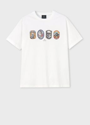 新品未使用タグ付き　日本製【PS Paul Smith】総柄半袖Tシャツ　M 未使用・希少】Paul Smith 花柄 シャツ 半袖 総柄 XL - メルカリ