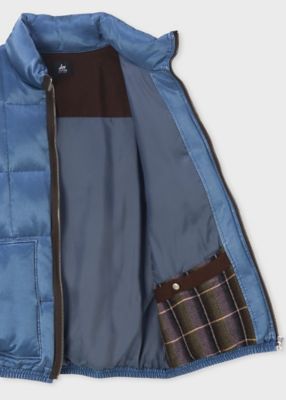 日本製　RED EAR（ポールスミス）藍染スタンドカラージャケット　インディゴ染 日本製 RED EAR（ポールスミス）藍染スタンドカラージャケット