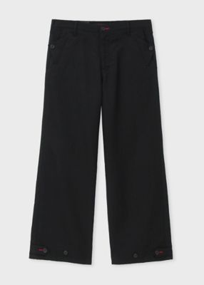 Paul Smith (Men)/ポール・スミス RED EAR エッジフラップ トラウザーズ(252607RK004) 990クロ パンツ・ズボン【三越伊勢丹/公式】