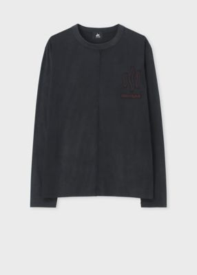 ＜Paul Smith (Men)＞ＲＥＤ　ＥＡＲ　ロールエッジ　長袖カットソー（２５２６２４ＲＫ５０４）