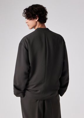 ライトドライテクスチャー ノーカラー ジャケット