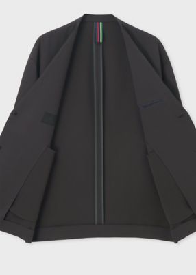 ライトドライテクスチャー ノーカラー ジャケット
