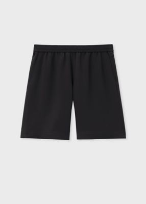SAINT LAURENT パネルドローストリングミニショーツ SAINT LAURENT】ブランドロゴ☆ ドローストリング ショーツ