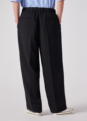 ポールスミス　25AW ライトドライテクスチャー バギーパンツ　ブラックM Paul Smith｜ライトドライテクスチャー バギーパンツ | Rakuten