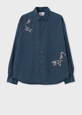 希少❗️美品❗️ANREALAGE ボールシャツ　デニム　変形　コットン　バイカラー 希少❗️美品❗️ANREALAGE ボールシャツ デニム 変形 コットン バイカラー