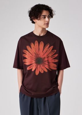 新品 希少 ポールスミス Tシャツ M 花柄 トップス カットソー Big Margaret” Tシャツ（252758EXT02