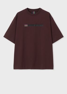 ハンドメイドn Sports Stripe Bar” Tシャツ（252759EXT02