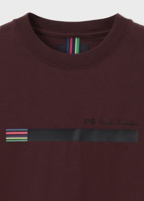 Sports Stripe Bar” Tシャツ（252759EXT02