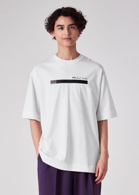 ★Paul Smith★ゼブラ パッチ 半袖 Tシャツ Sports Stripe Zebra” ワンポイント 半袖