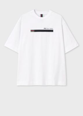 Sports Stripe Bar” Tシャツ（252759EXT02