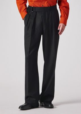 【極美品】BEAMS PLUS シンチバック ワイド ウール トラウザーズ L MM6 / テーラリング ウールトラウザーズ | 公式通販 JACK in the NET
