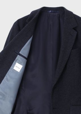 PaulSmith LONDON 日本製 メンズヘリンボーン織りジレ ベスト L ヘリンボーン シングル2Bジャケット（2531082169KN