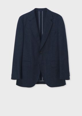 Paul Smith ダークブルー 2ピーススーツ ウール混紡 Paul Smith ダークブルー 2ピーススーツ ウール混紡 メンズスーツ