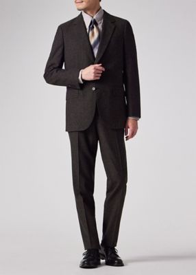 Paul Smith ダークブルー 2ピーススーツ ウール混紡 メンズスーツ