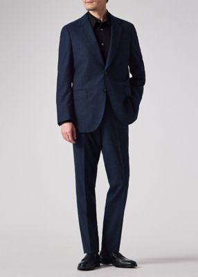 未使用　ビームス　CORDURA ウールツイード　ネイビートラウザーズ　M 未使用 ビームス CORDURA ウールツイード ネイビートラウザーズ M