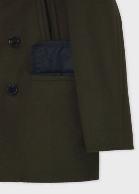 ソフトメルトン ピーコート（253120686Z） | Paul Smith