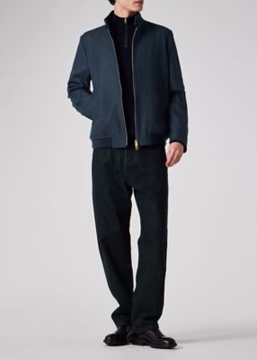 クラシックチェック スタンドカラーブルゾン（253121603Z