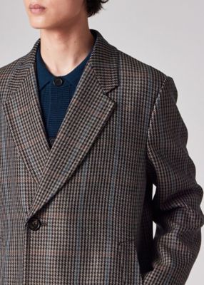 Paul Smith ポールスミス 19SS チェックチェスターコート L 極美品 現行タグ ポールスミス チェスターコート ブランケット