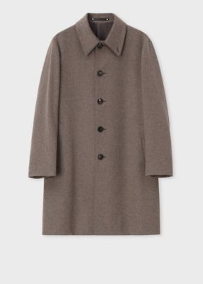 カシミヤビーバー ステンカラーコート（253125391N） | Paul