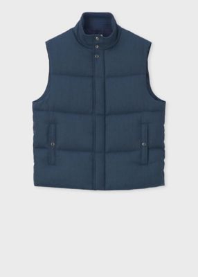 ウールフランネル ダウンベスト（253131710Z） | Paul Smith