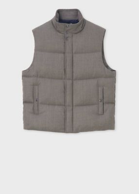 ウールフランネル ダウンベスト（253131710Z） | Paul Smith