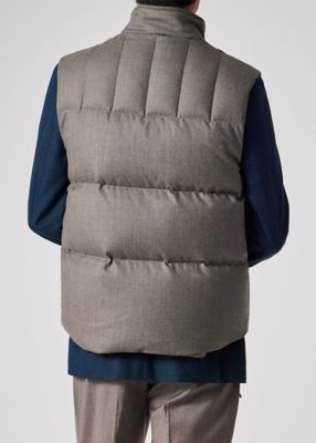 ウールフランネル ダウンベスト（253131710Z） | Paul Smith