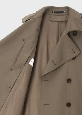 ウールブレンド ヘリテージ ダブルトレンチコート